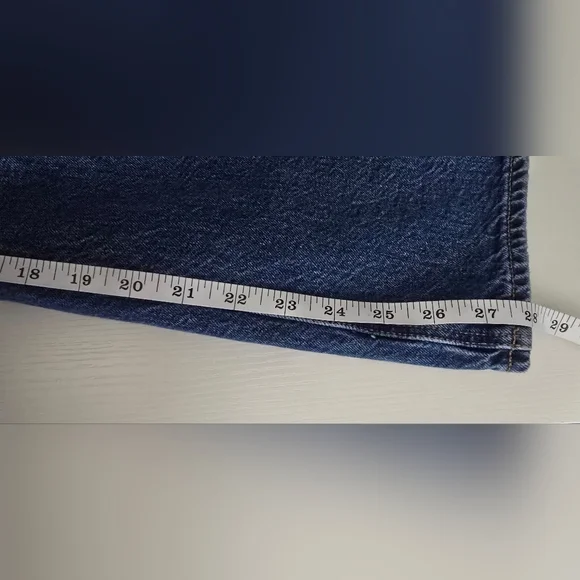 AE Dreamy Drape Strigid Low-Rise Ultra Wide-Leg Jean - Picture 8 of 10